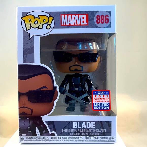 Funko Pop “Blade” Funkon 2021 Limited Edition - Picture 1 of 6